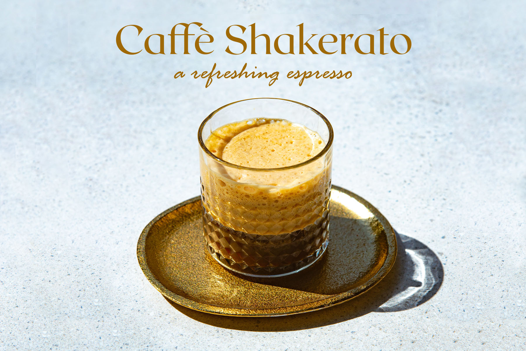 Iced Coffee Shakerato Recipe